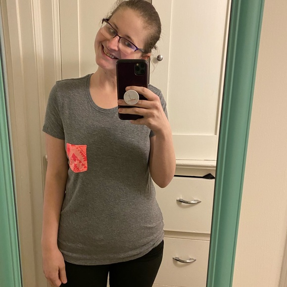 PINK Victoria's Secret Tops - Victoria’s Secret Pink Gray Top SizeX Small